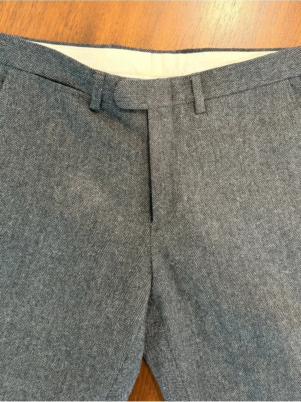 J.Crew Bowery Wool Herringbone Dress Pants – 32x34